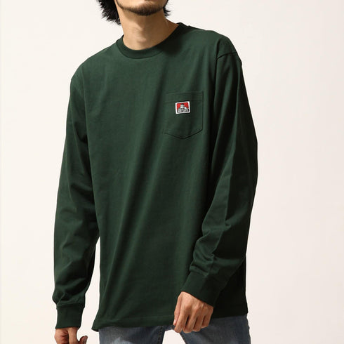 Ben Davis 重磅口袋長袖T-Shirt